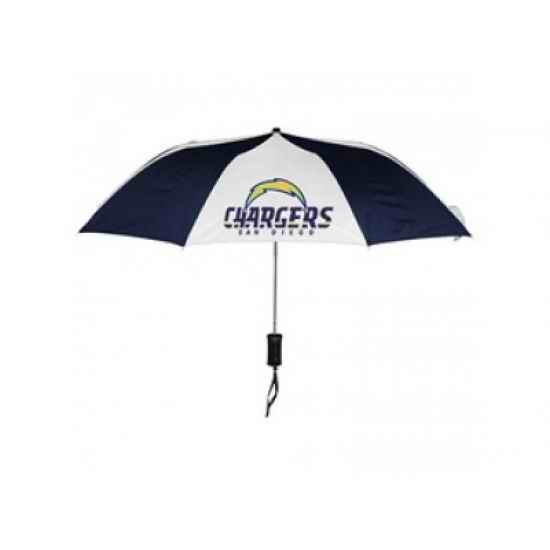 NFL San Diego Charger Folding Umbrella Blue&white